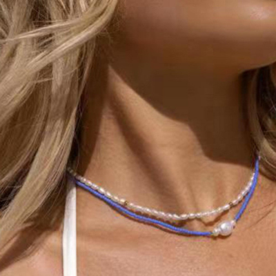 VIP-BALI Gouden Parelketting