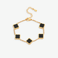 CLOVER Gouden Armband