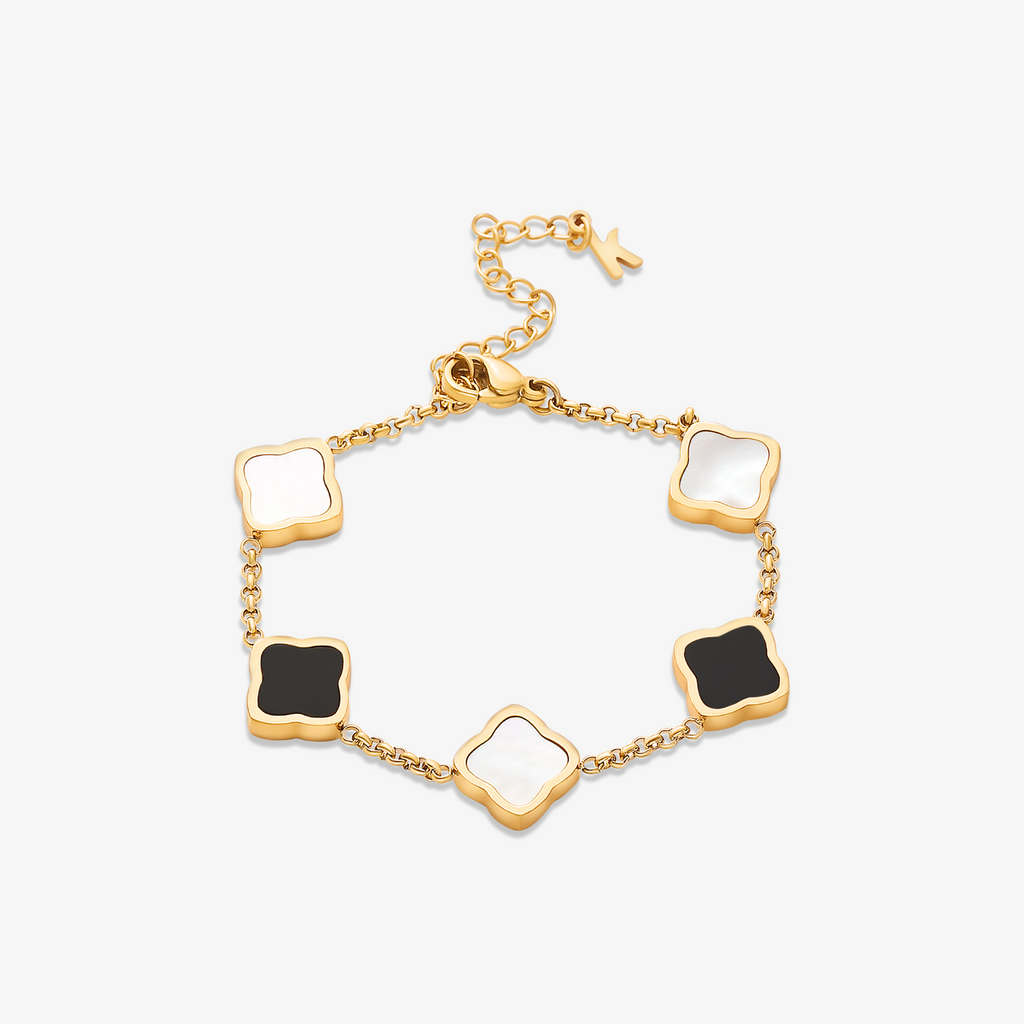 CLOVER Gouden Armband