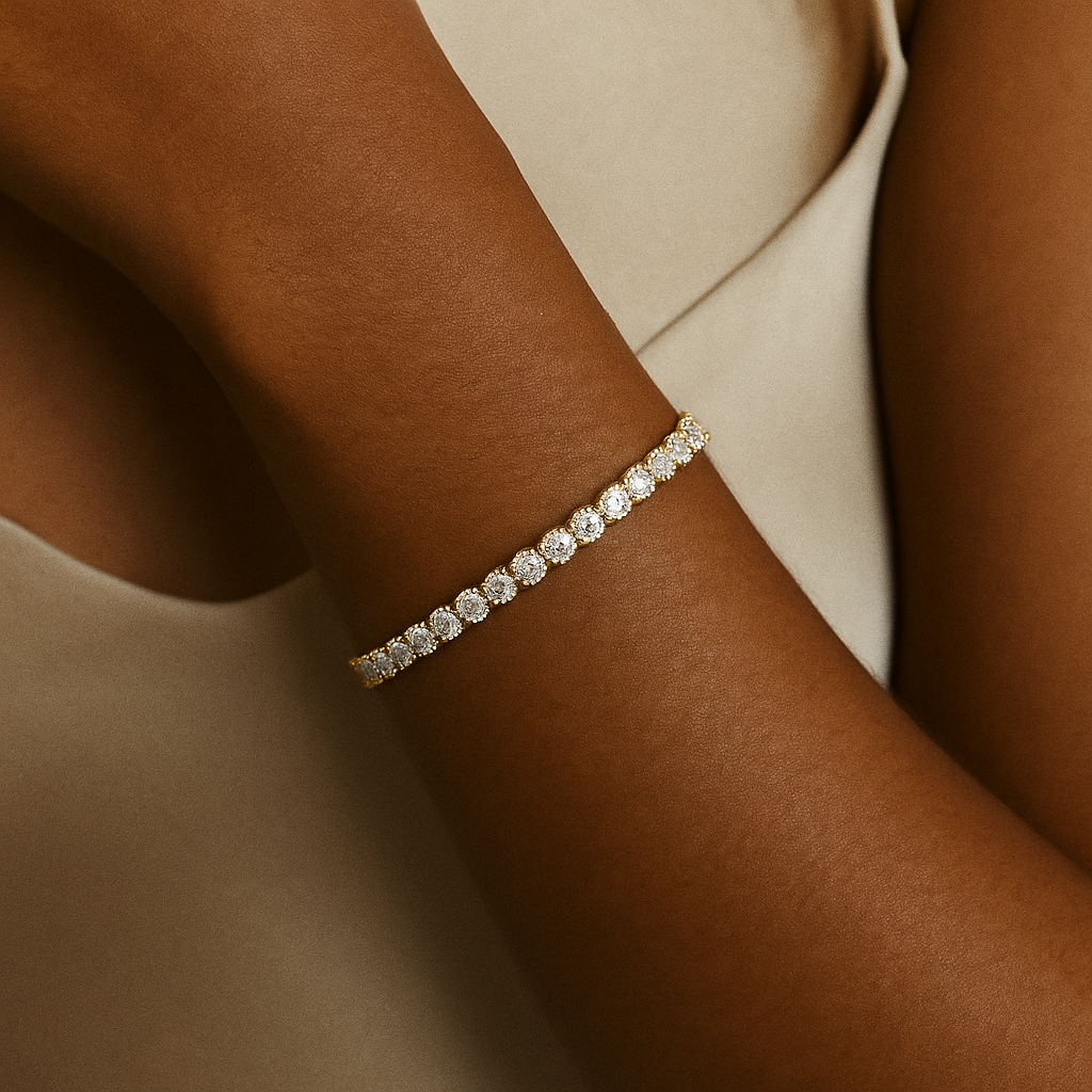VIP - TENNIS Armband met Zirkoon