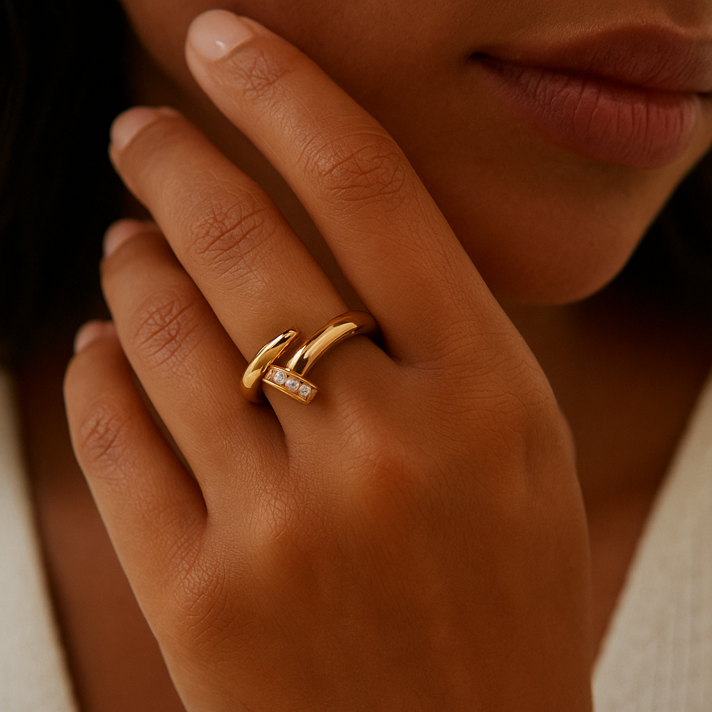 SPIJKER Diamanten ring