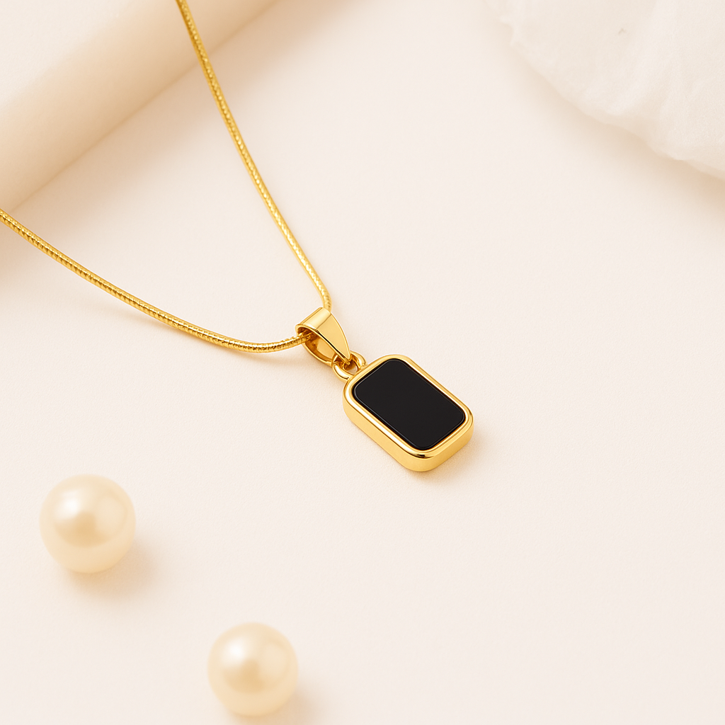 NOIR Zwarte Ketting