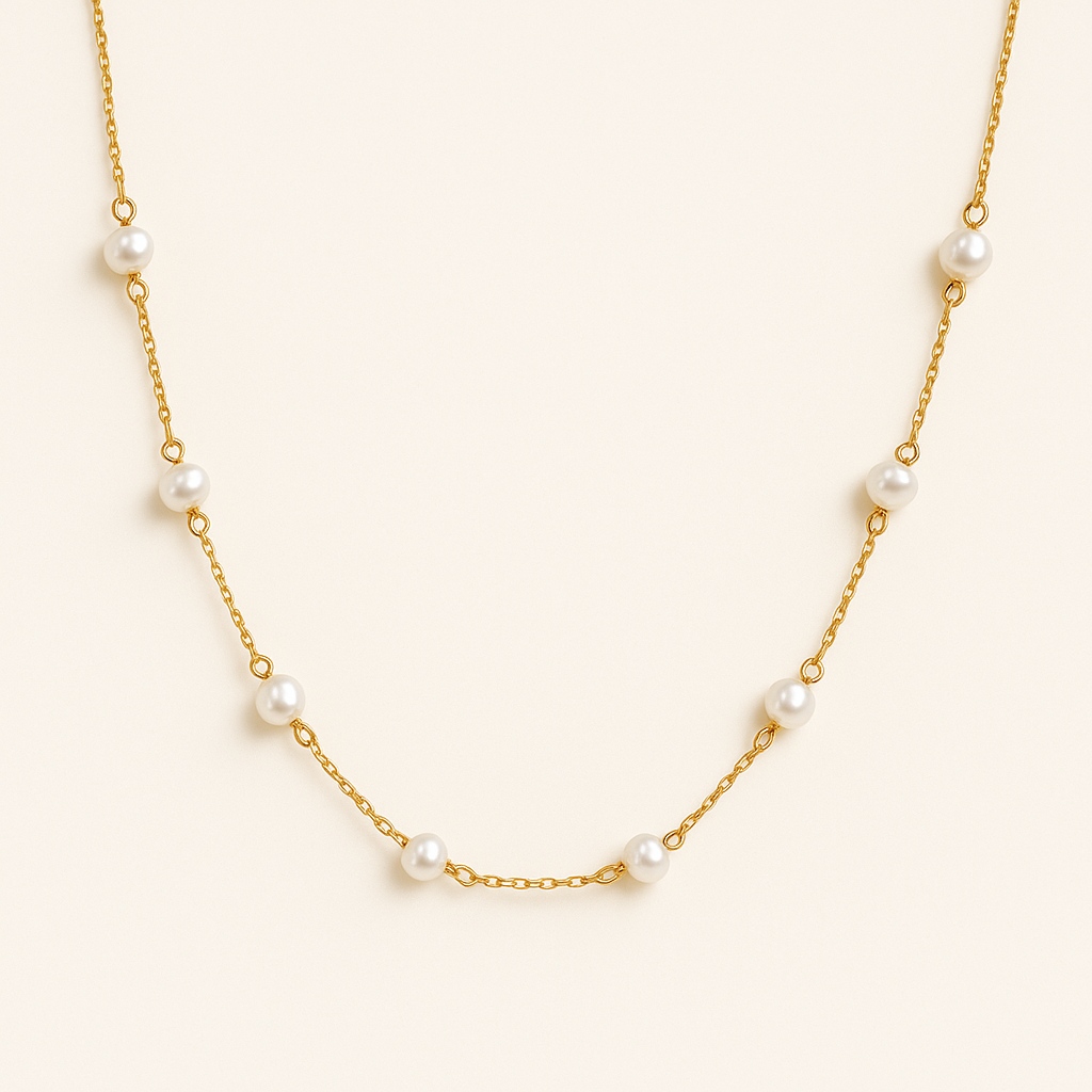 VIP-LANEY Gouden Parelketting