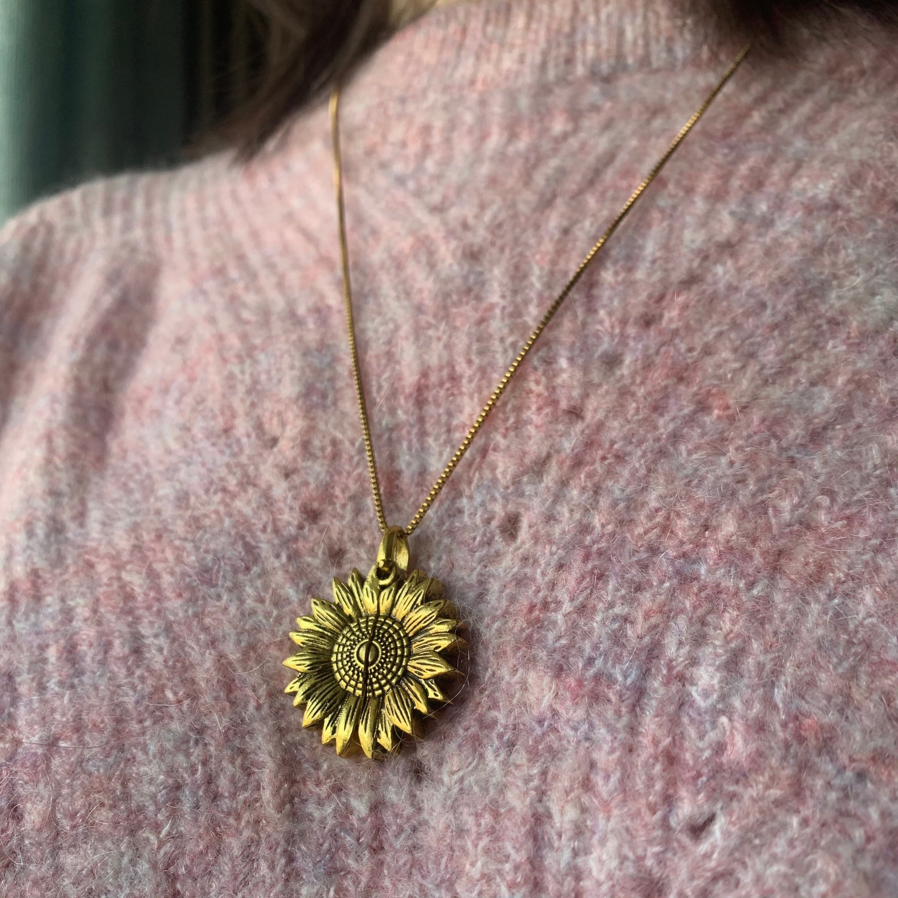 Zonnebloem Ketting - Keep Fucking Going 👊🏻