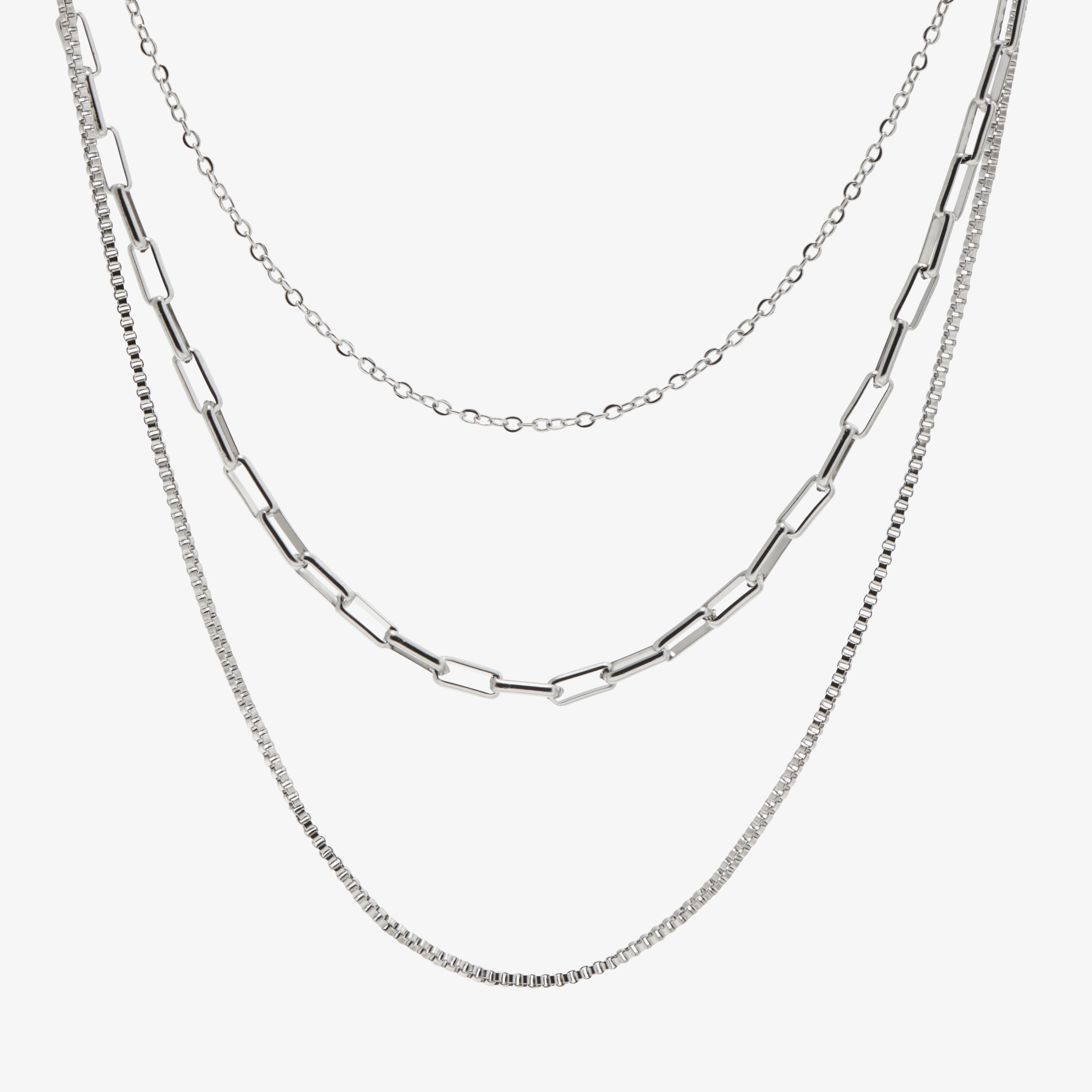 SOLARA Gouden Gelaagde Choker