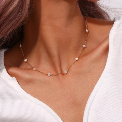 VIP-LANEY Gouden Parelketting