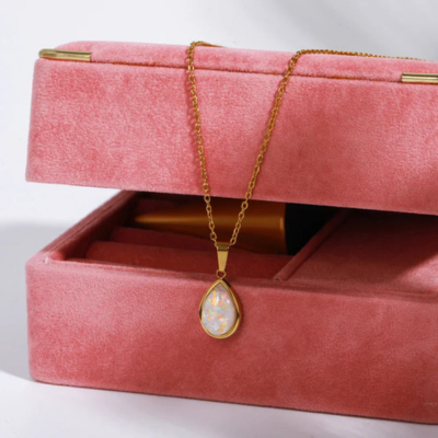 OCEAN Gouden Druppel Ketting