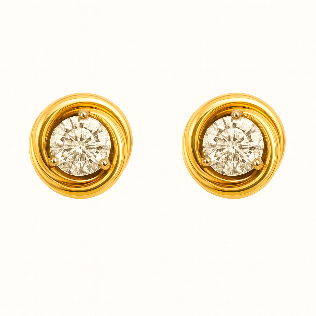 TRINITY Diamanten Oorbellen