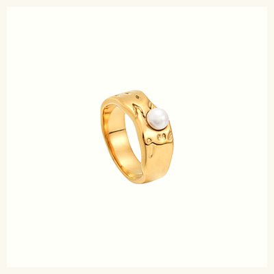 SISTA Gouden Parelring