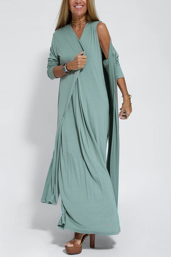 Robe Effet Affinant avec GILET GRATUIT | HEXGLAM™